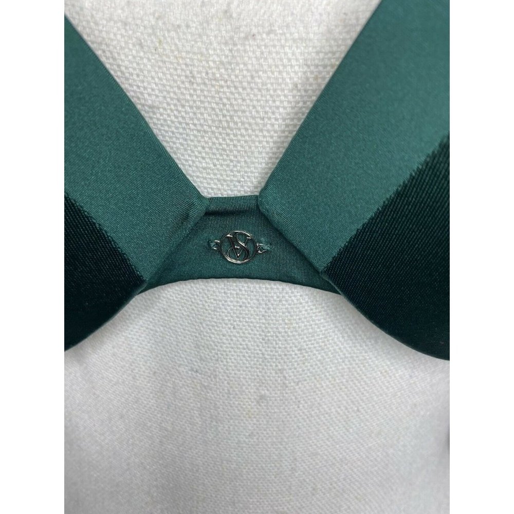 Victoria’s Secret Push-Up Pigeonnant Emerald Green Size 36B - Picture 2 of 12